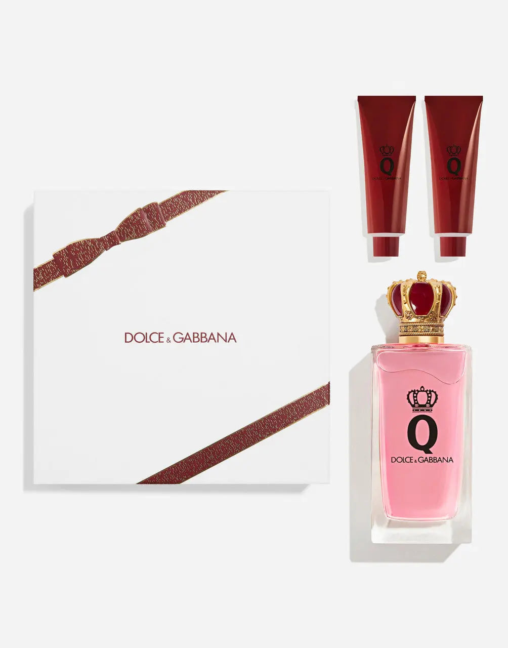 Dolce & Gabbana "Q" 3 Pcs Set For Women: 3.3 Eau De Parfum Spray + 1.69 Shower Gel + 1.69 Body Lotion Dolce and Gabbana