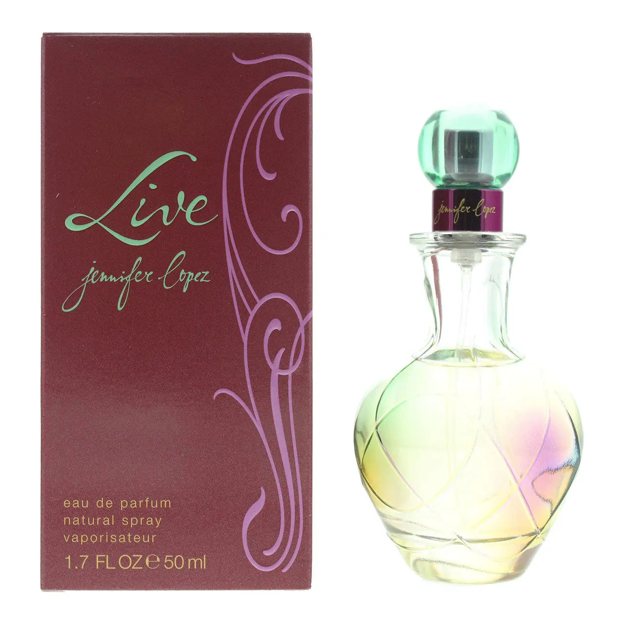 J Lo Live 1.7 Eau De Parfum Spray For Women Jennifer Lopez