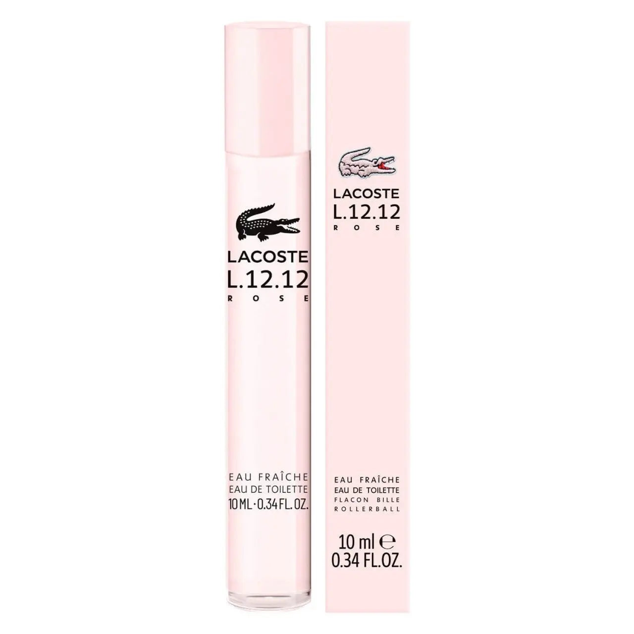 Lacoste L.12.12 Rose Eau Fraiche 0.33 Eau De Toilette Rollerball For Women Lacoste