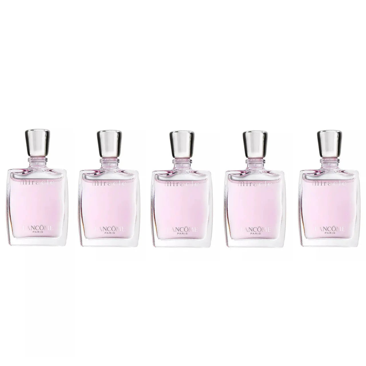 Lancome Miracle 5 Pcs Mini Set For Women: Miracle 5 X 0.16 Oz Eau De Parfum Splash Lancome