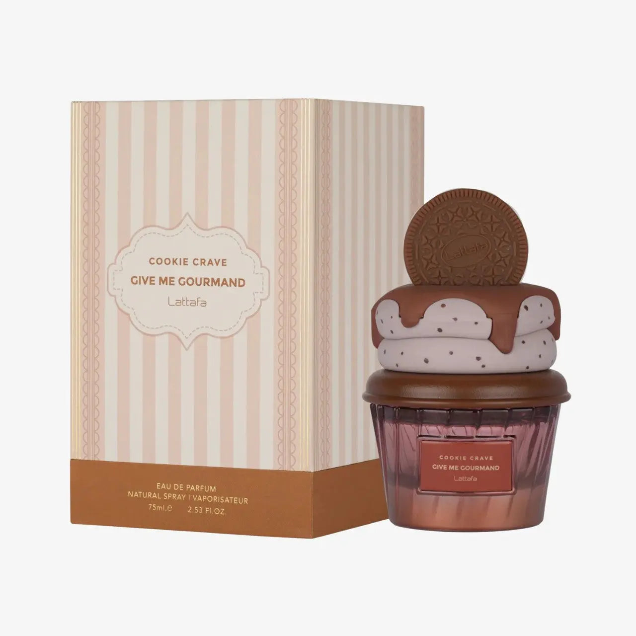 Lattafa Give Me Gourmand Cookie Crave 2.53 Eau De Parfum Spray Lattafa