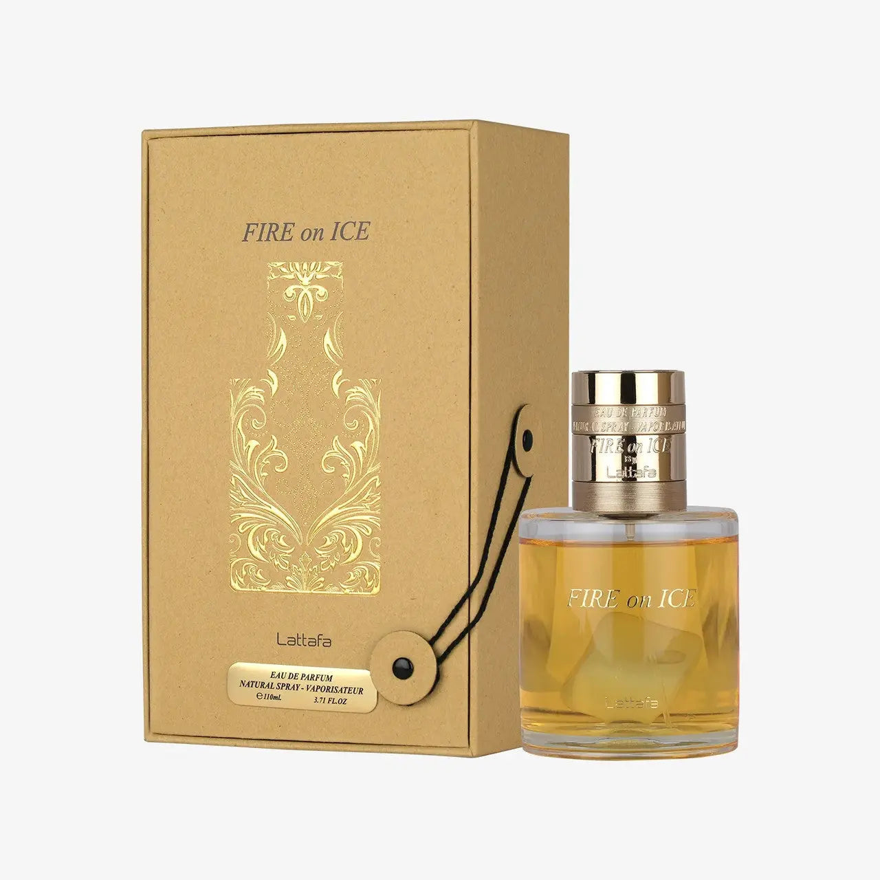 Lattafa Fire On Ice 3.7 Eau De Parfum Spray Lattafa