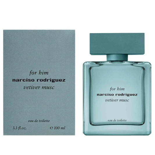 Narciso Rodriguez Vetiver Musc For Him 3.3 Eau De Toilette Spray Narciso Rodriguez