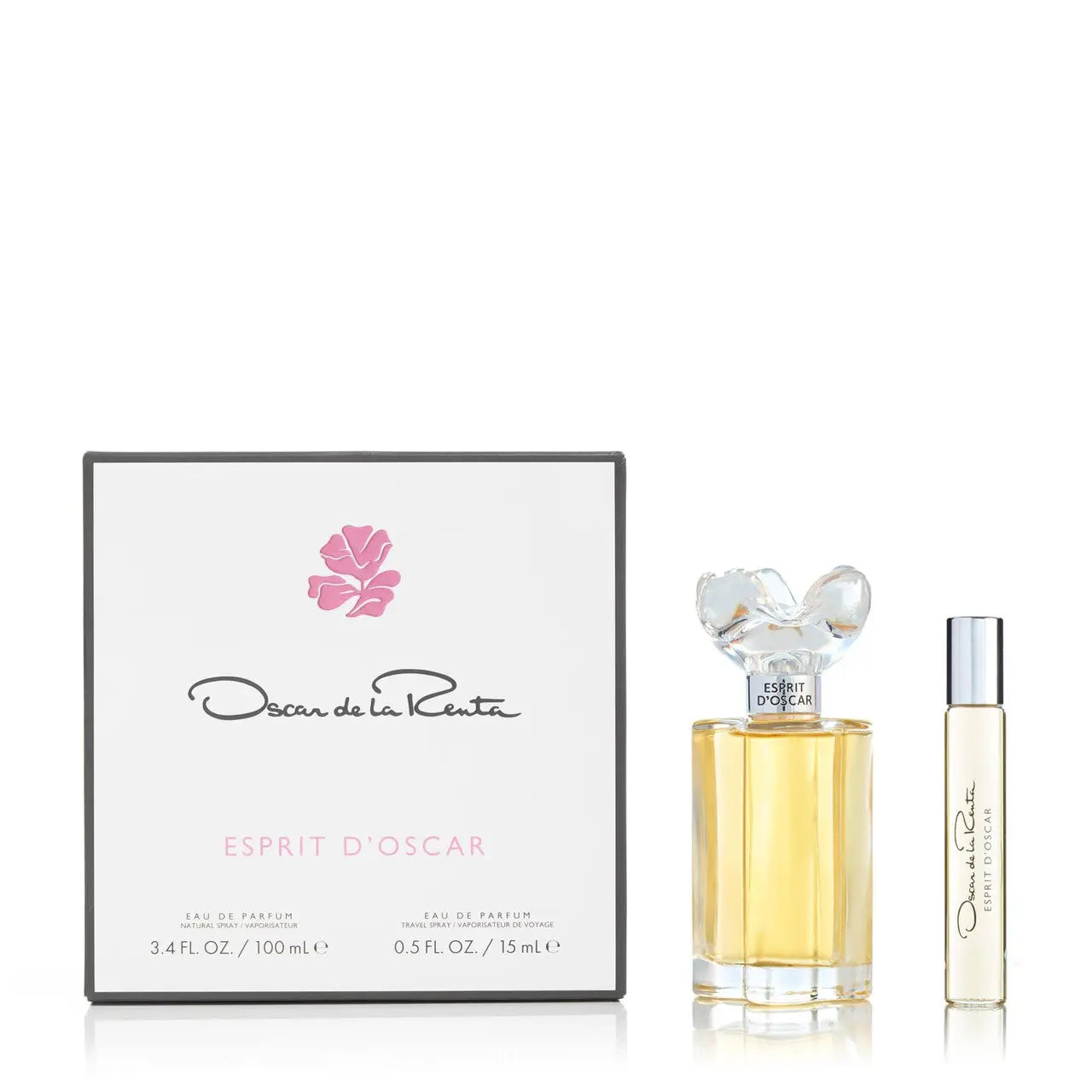 Oscar Esprit D'Oscar 2 Pcs Set For Women: 3.4 Eau De Parfum Spray + 0.5 Eau De Parfum Spray Oscar De La Renta
