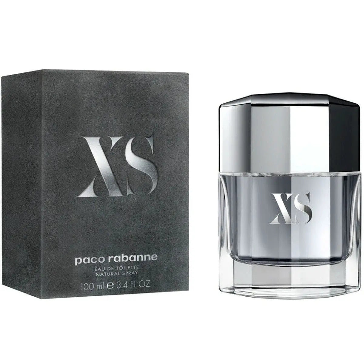 Paco Rabanne Xs 3.4 Eau De Toilette Spray For Men (New Packaging) Paco Rabanne