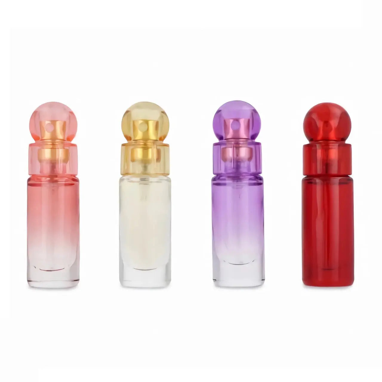 Perry Ellis 360 4 Pcs Set For Women: 360 Coral 0.25 Eau De Parfum Spray + 360 0.25 Eau De Toilette Spray + 360 Purple 0.25 Eau De Parfum Spray + 360 Red 0.25 Eau De Parfum Spray Perry Ellis