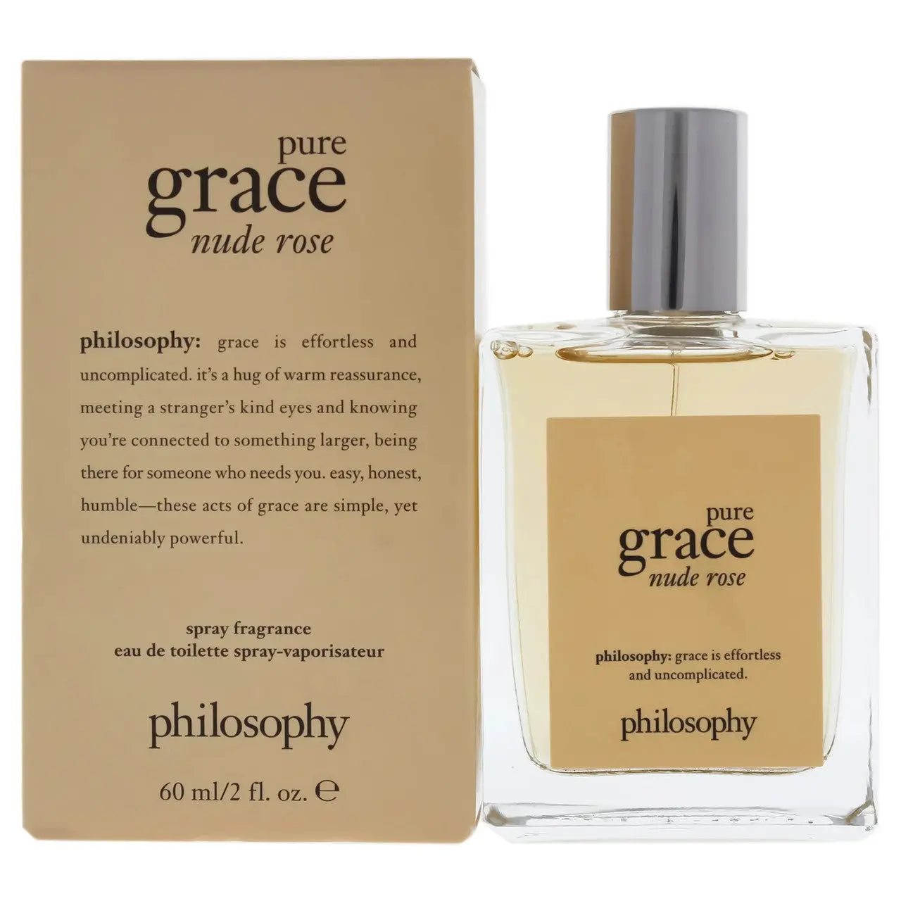 Philosophy Pure Grace Nude Rose 2 Oz Eau De Toilette Spray Philosophy