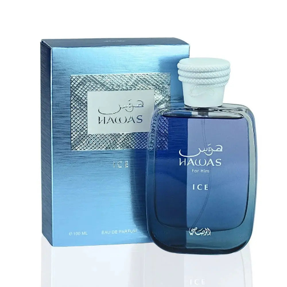 Rasasi Hawas Ice 3.38 Eau De Parfum Spray For Men Rasasi