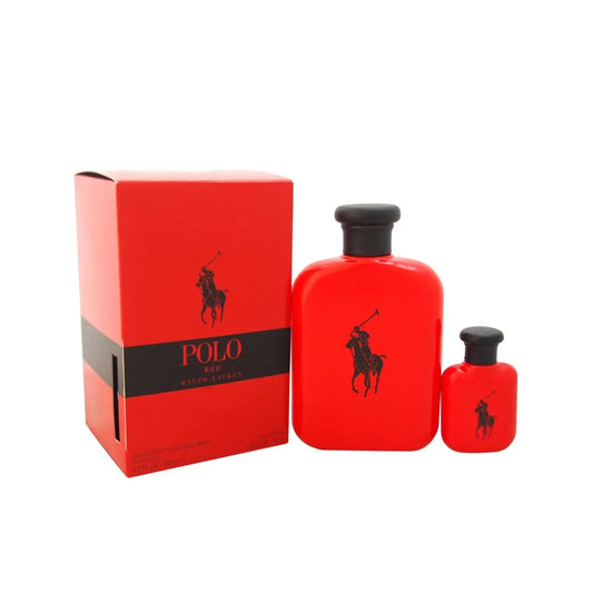 Polo Red 2 Pcs Set For Men: 4.2 Eau De Toilette + 0.5 Eau De Toilette Ralph Lauren