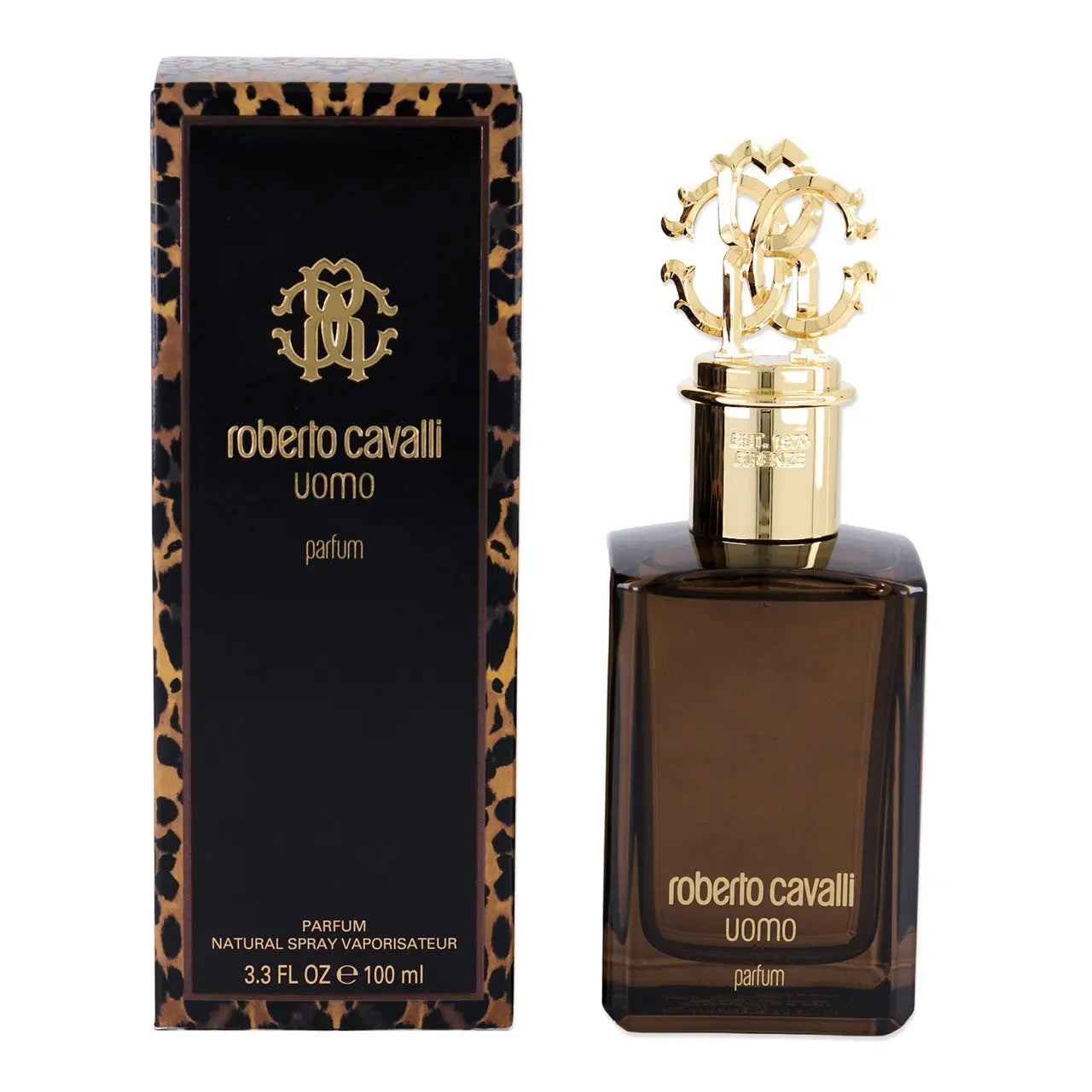 Roberto Cavalli Uomo 3.3 Parfum Spray For Men Roberto Cavalli