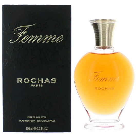 Femme Rochas 3.3 Eau De Toilette Spray Rochas