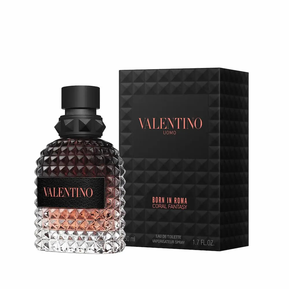 Valentino Uomo Born In Roma Coral Fantasy 1.7 Eau De Toilette Spray Valentino