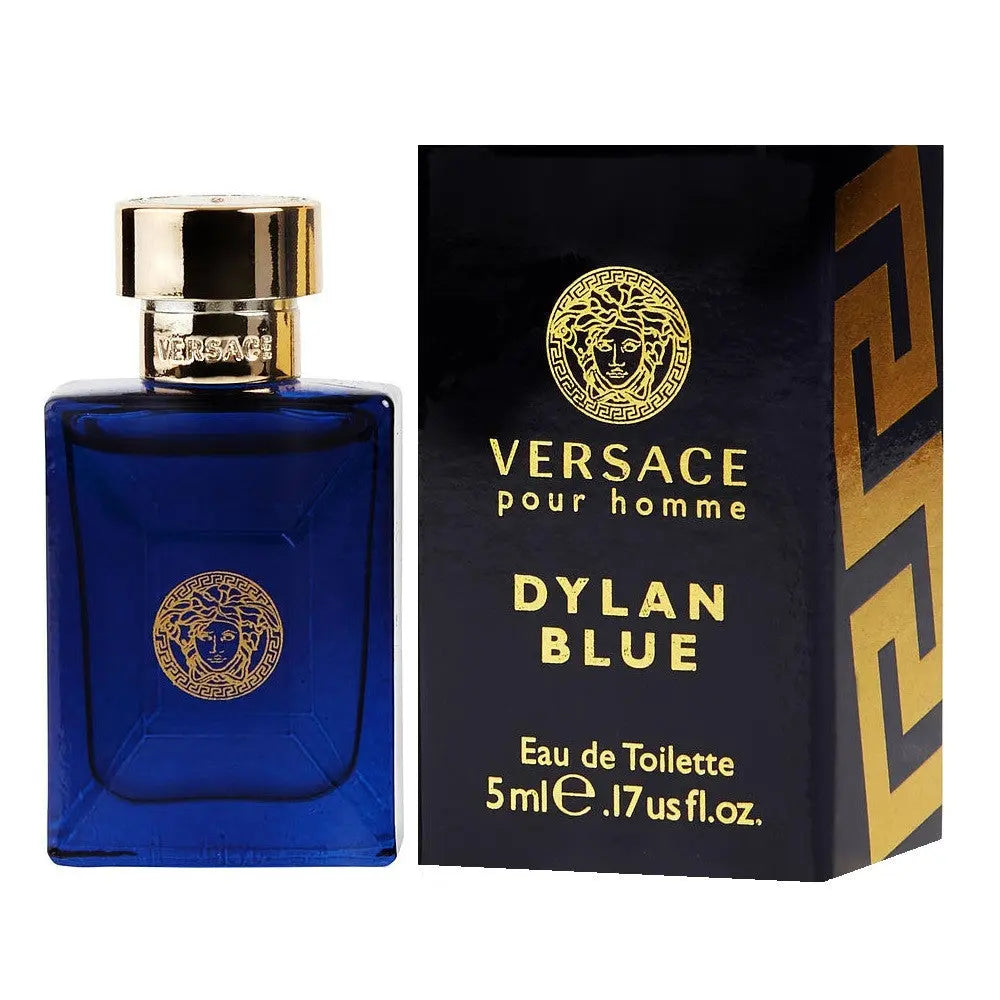Versace Dylan Blue 5 Ml Eau De Toilette Mini For Men Versace
