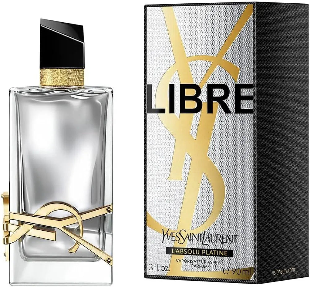 Ysl Libre L'Absolu Platine 3.04 Parfum Spray For Women Yves Saint Laurent