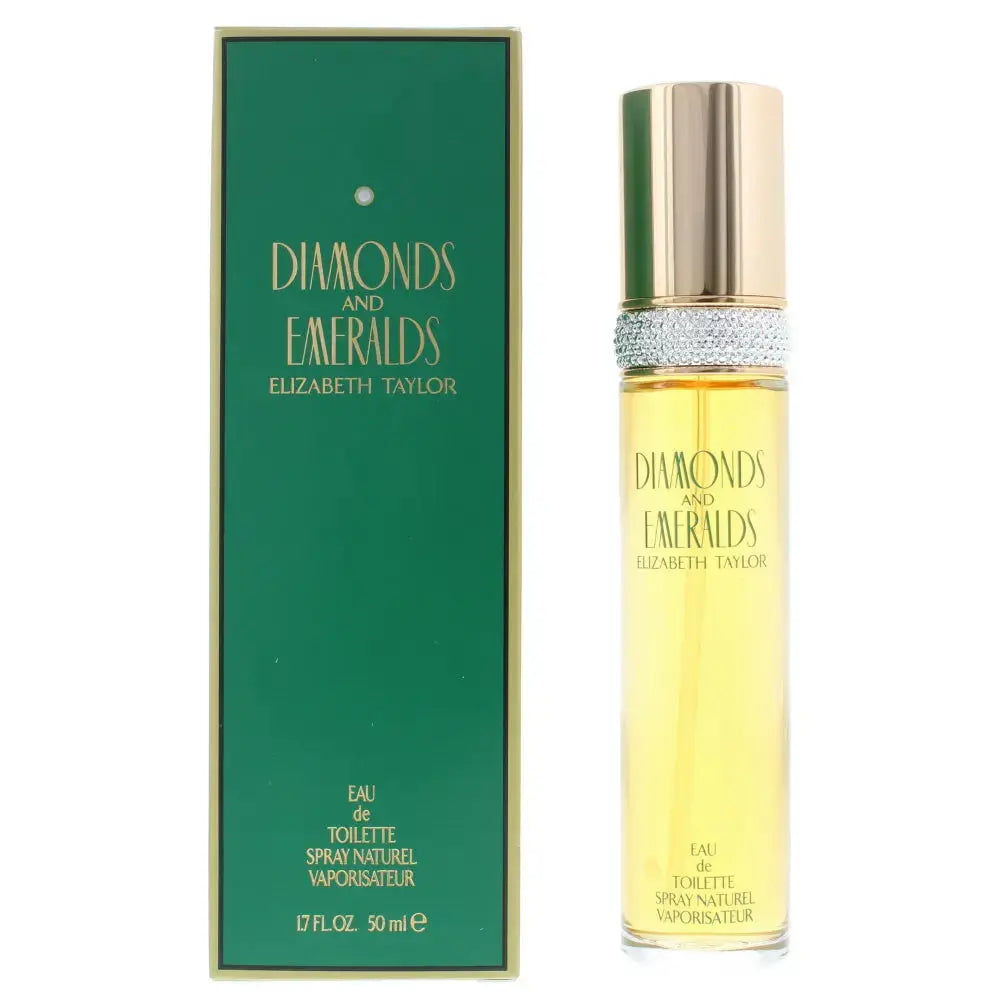 Diamonds & Emeralds 1.7 Eau De Toilette Spray Elizabeth Taylor