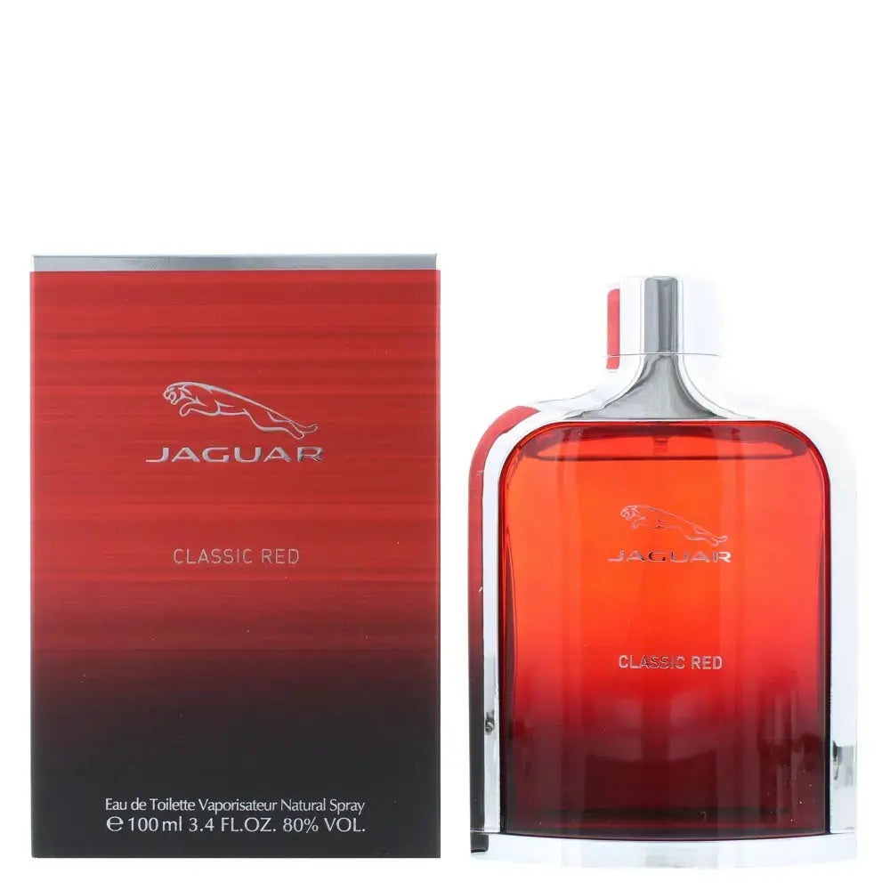 Jaguar Classic Red 3.4 Eau De Toilette Spray For Men Jaguar