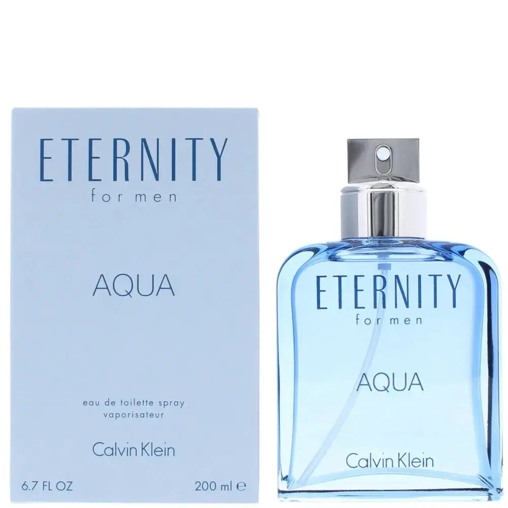 Eternity Aqua 6.7 Eau De Toilette Spray For Men Calvin Klein