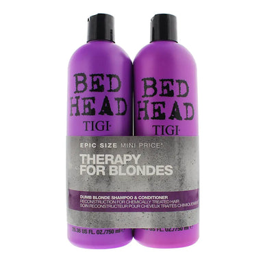 Tigi Bed Head Dumb Blonde Shampoo  Conditioner 750ml Duo Pack Tigi