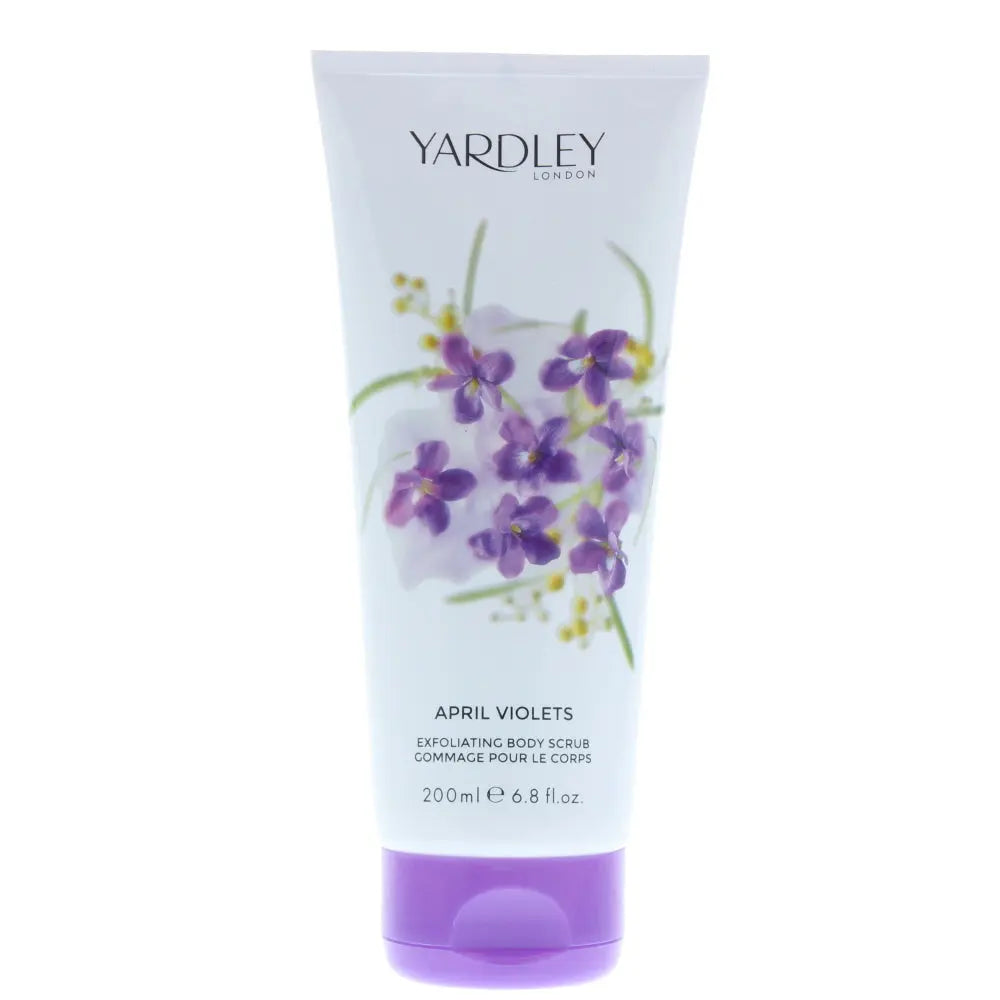 Yardley April Violets Body Scrub 200ml Yardley