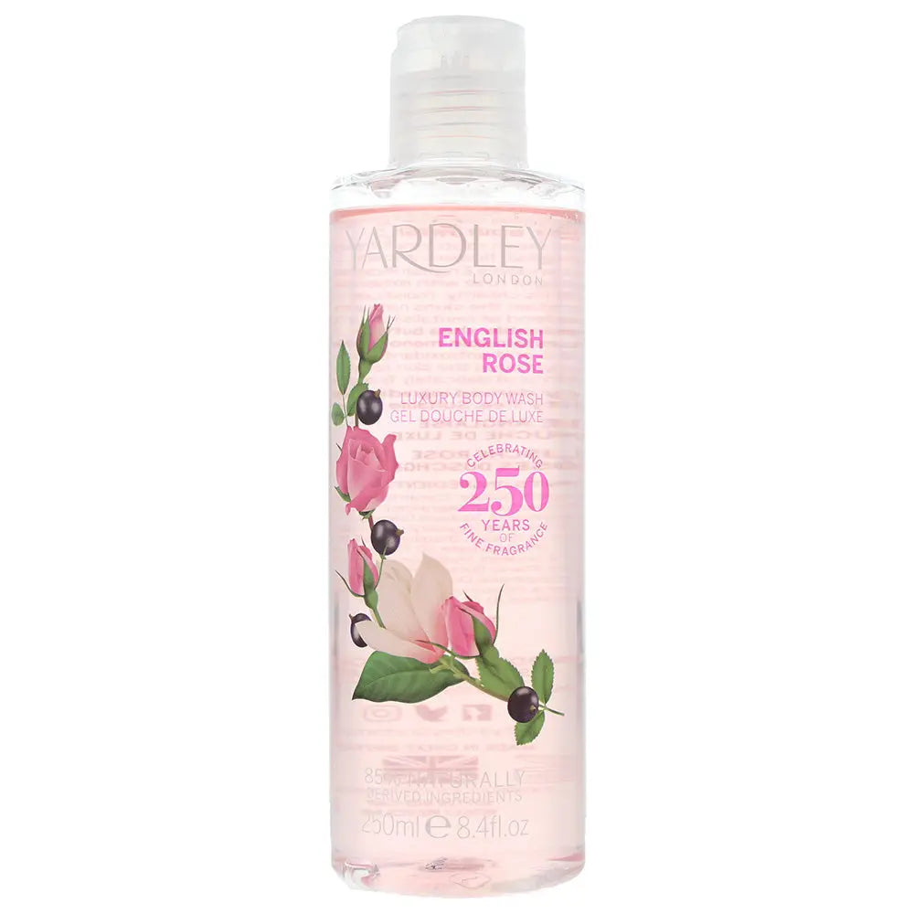 Yardley English Rose Body Wash 250ml Yardley