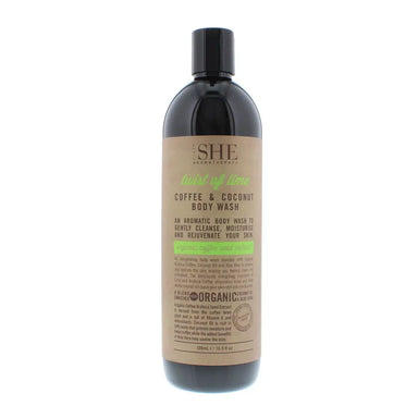 Om She Coffee  Coconut Twist Of Lime Body Wash 500ml Om She