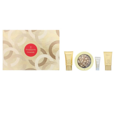 Elizabeth Arden Ceramide Daily Youth Restoring Serum Skincare Set Gift Set : Ceramide Serum Capsules X 60 28ml - Day Cream 15ml - Night  Cream 15ml - Elizabeth Arden