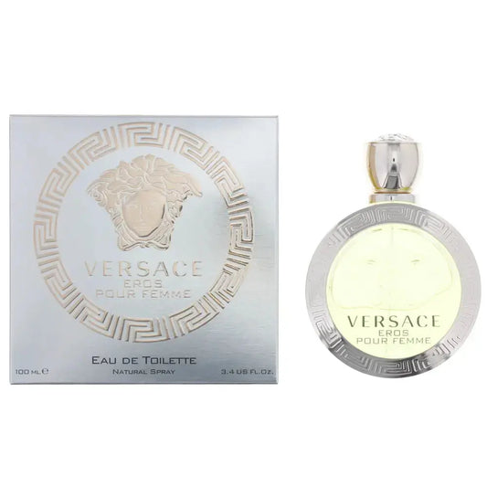 Versace Eros 3.4 Eau De Toilette Spray For Women Versace
