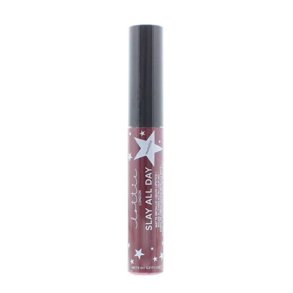 Lottie London Slay All Day Longwear Matte Liquid Metallic Boy Bye Lipstick 6ml Lottie London