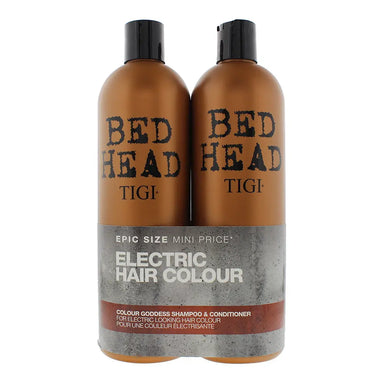 Tigi Bed Head Colour Goddess Shampoo  Conditioner For Coloured Hair 750ml Duo Pack Tigi