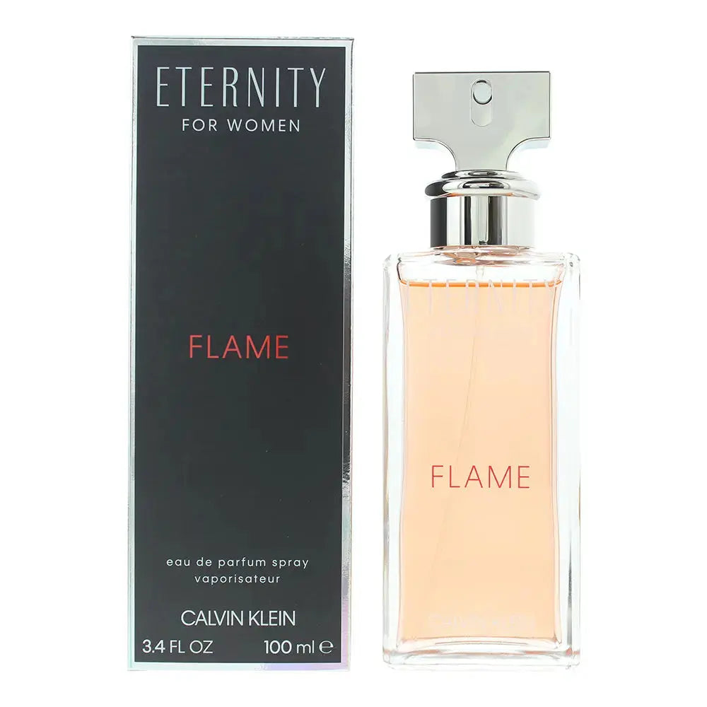 Eternity Flame 3.4 Eau De Parfum Spray For Women Calvin Klein