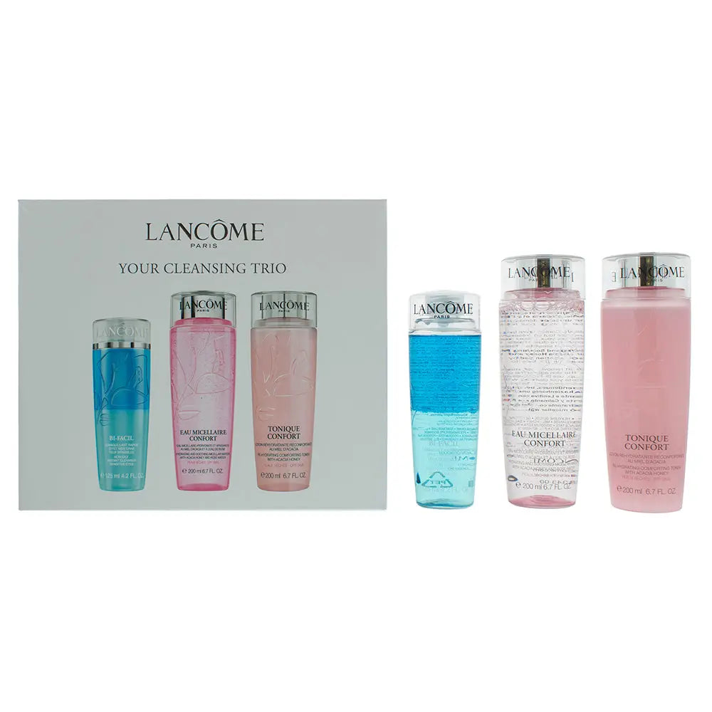 Lancôme Your Cleansing Trio Skincare Set 3 Pieces Gift Set Lancôme