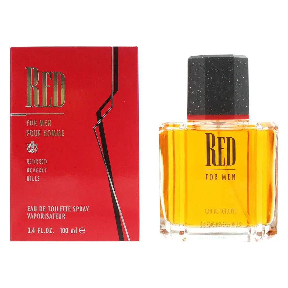 Giorgio Red 3.4 Eau De Toilette Spray For Men Giorgio Beverly Hills