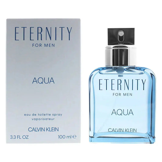 Eternity Aqua 3.4 Eau De Toilette Spray For Men Calvin Klein