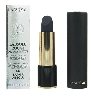 Lancôme L'absolu Rouge #517 Saphir Abolsu Drama Matte Lipstick 3.4g Lancã´Me