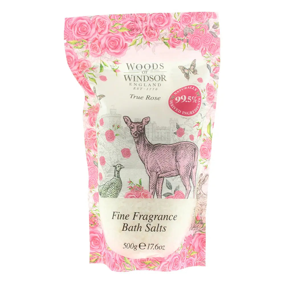 Woods Of Windsor True Rose Bath Salt 500g Woods Of Windsor