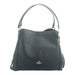 Coach Edie 31 Pebbled Leather Navy Shoulder Bag Coach