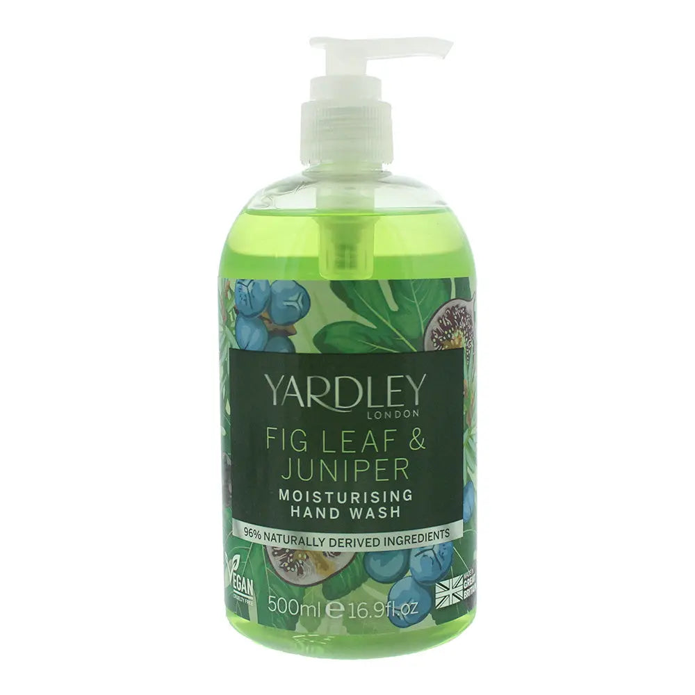 Yardley Fig Leaf  Juniper Milk Botanical Hand Wash 500ml Yardley