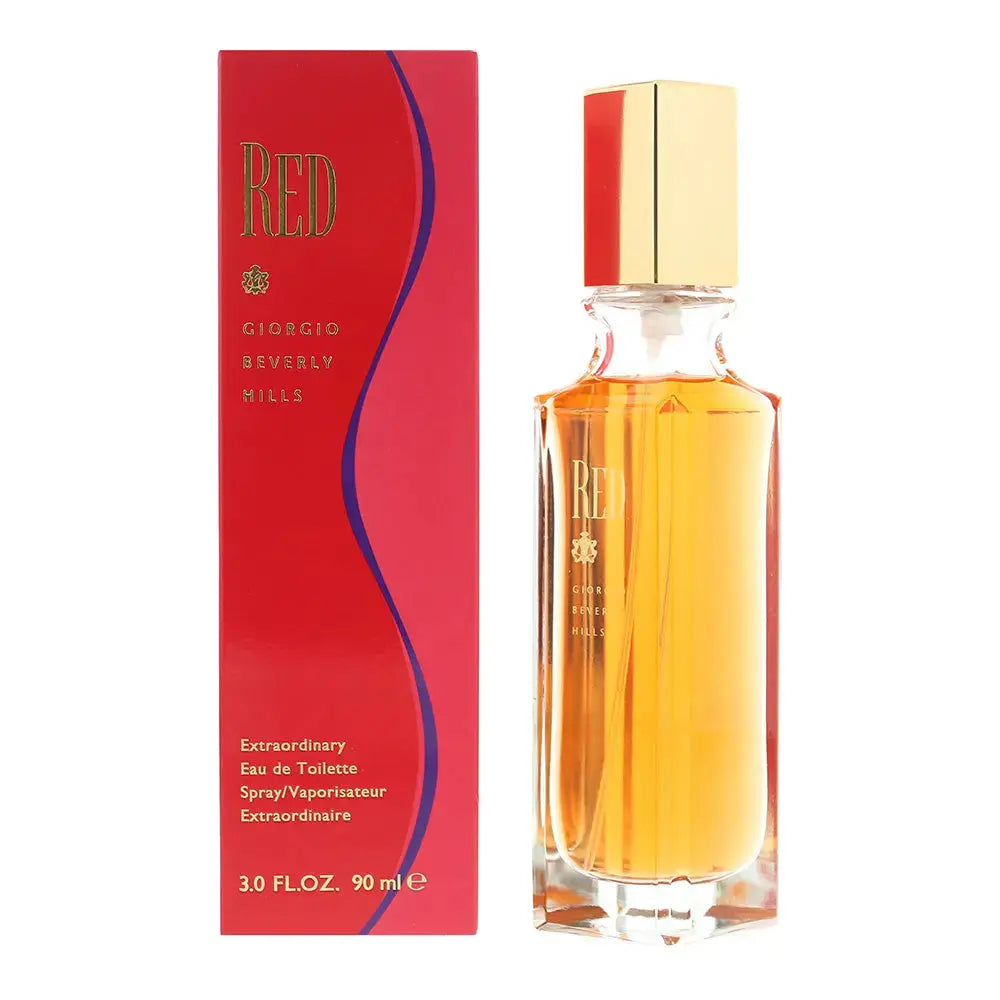 Giorgio Red 3 Oz Eau De Toilette Spray For Women Giorgio Beverly Hills