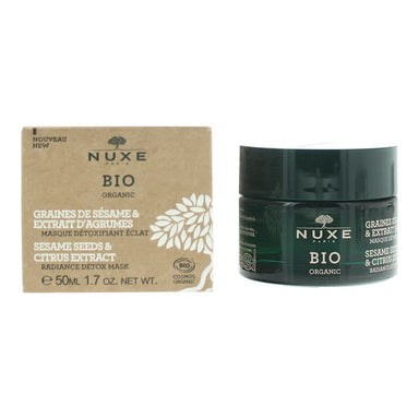 Nuxe Bio Organic Sesame Seeds  Citrus Extract Radiance Detox Mask 50ml Nuxe