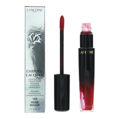 Lancôme L'absolu Lacquer No.168 Rose Rouge Lip Colour 8ml Lanc?Me