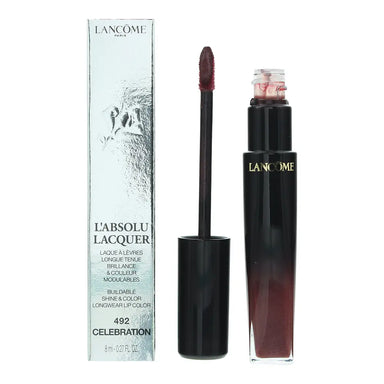 Lancôme L'absolu Lacquer No.492 Celebration Lip Colour 8ml Lanc?Me