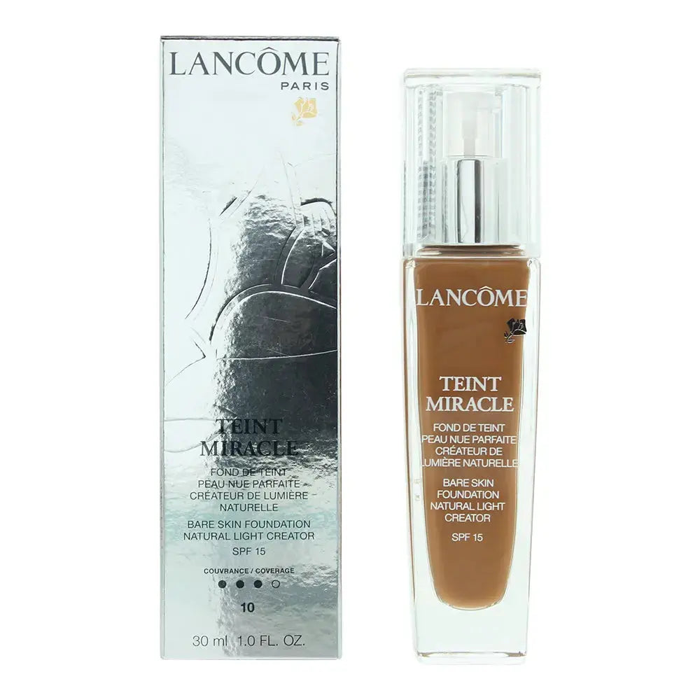 Lancôme Teint Miracle No.10 Praline Natural Foundation 30ml Lancome