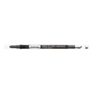 Isadora Waterproof Smoky 12 Dark Brown Eye Liner 1.2g Isadora