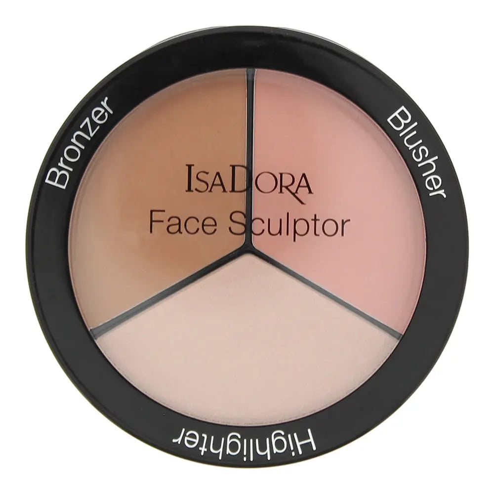 Isadora Face Sculptor Bronzer/Blusher/Highlighter 01 Warm Peach 18g Isadora