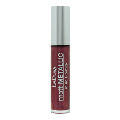 Isadora Matt Metallic 83 Burgundy Bite Lipstick 7ml Isadora