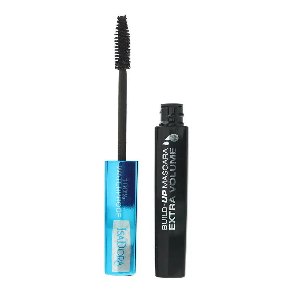 Isadora Build-Up Extra Volume Waterproof 21 Dark Brown Waterproof Mascara 12ml Isadora