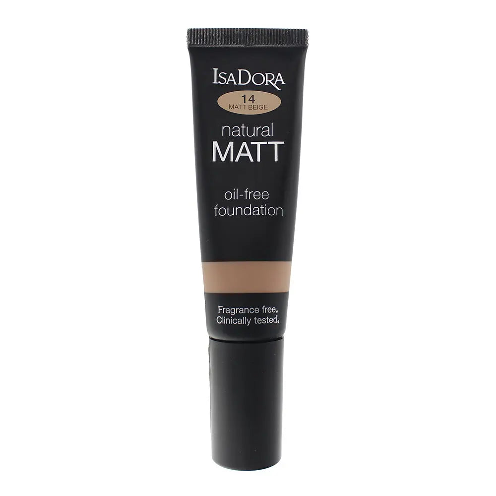 Isadora Natural Matt Oil-Free 14 Beige Foundation 35ml Isadora