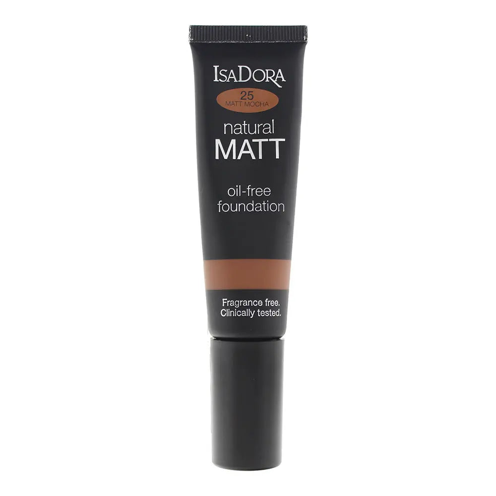 Isadora Natural Matt Oil-Free 25 Mocha Foundation 35ml Isadora