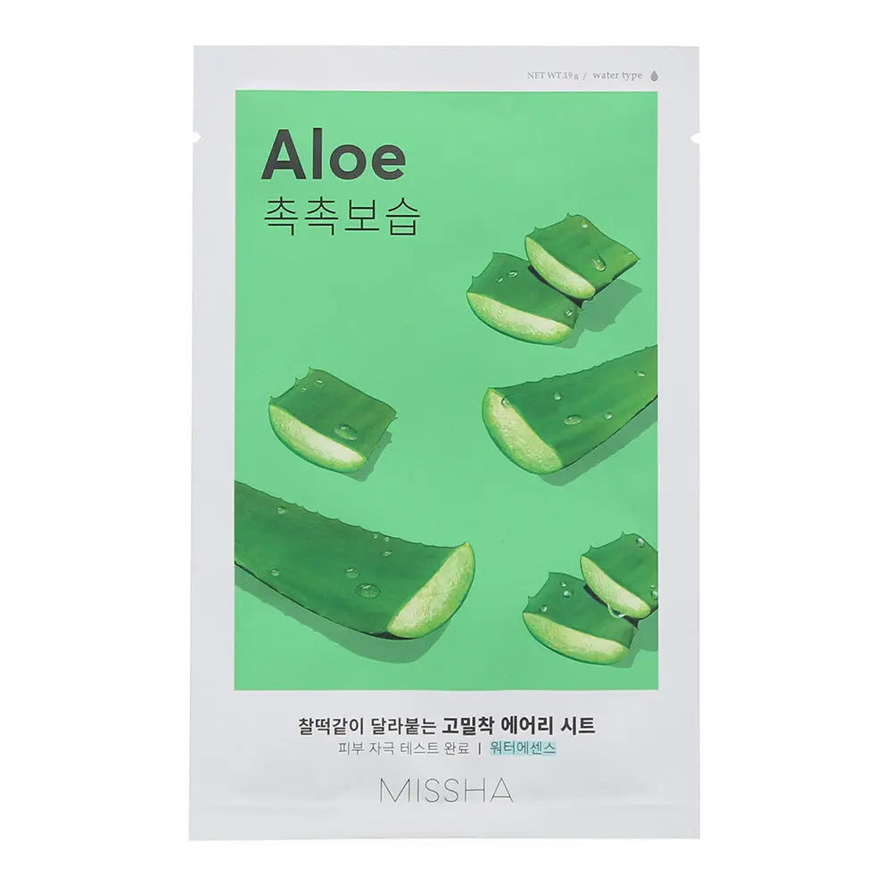 Missha Airy Fit Aloe Sheet Mask 19g Missha