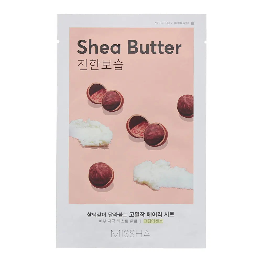 Missha Airy Fit Shea Butter Sheet Mask 19g Missha